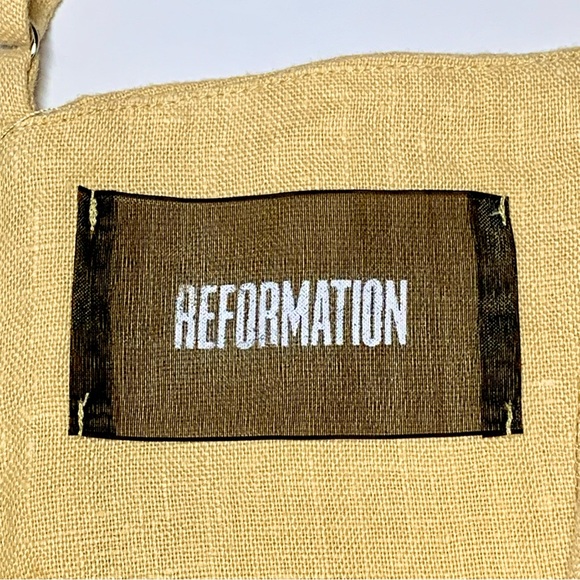 Reformation | Audrey Linen Mini Dress - Picture 4 of 9